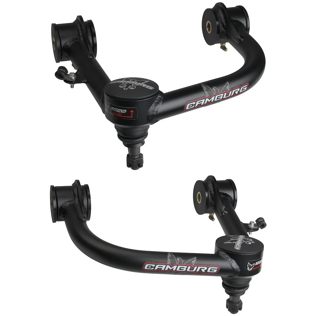 CAM-310079 – CAMBURG Control Arm, Tubular Non-Adjustable Black 4130 Chromoly With X-Joint Ball Joint Set Of 2